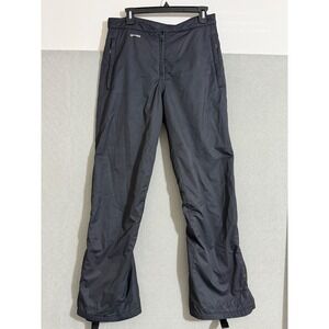 Vtg Spyder Women's Sz US‎ 10 Black OUTDOOR Snow Pants Winter Sporting zipper Y2K